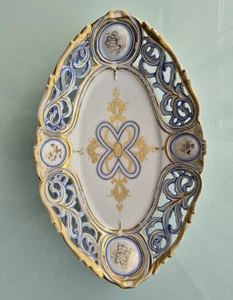 KPM Durchbruchschale um 1850 - Bild 1 von 13