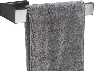 Anello Asciugamano Anelli Portasciugamani SUS 304 Acciaio Inossidabile Argento S - Immagine 1 di 4