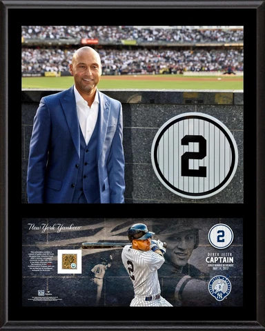 Derek Jeter Yankees Player Plaques and Collage Cover