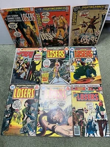 9 The LOSERS Our Fighting Forces #126 To #168 War Comic Lot 1970 To 1976 Germany - Picture 1 of 4