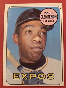 1969 Topps Baseball #208b Donn Clendenon Variation 