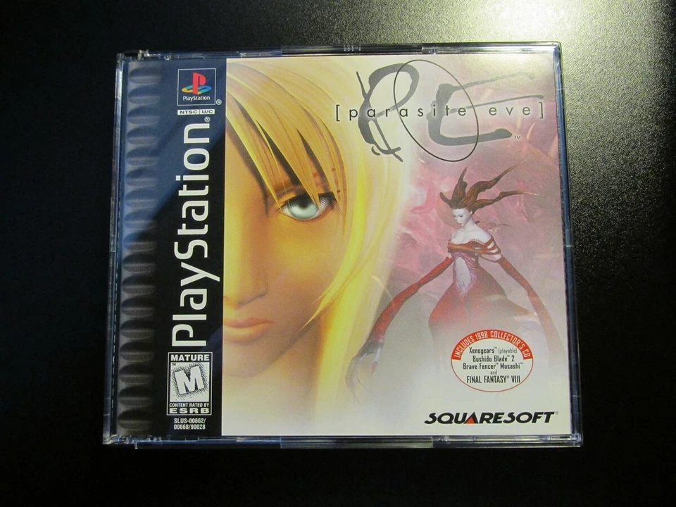 Parasite Eve (SONY PlayStation, 1998) PS1 PSX PSOne COMPLETE PRISTINE NEW MINT - Image 1 of 4
