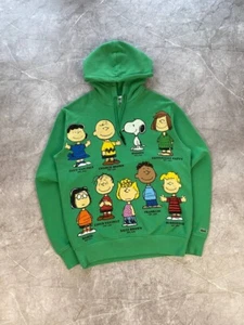 Seltener Lacoste x Peanuts Snoopy All Over Print Overhead Hoodie Grün Gr. S - Bild 1 von 16