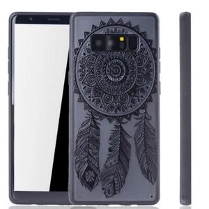 Etui na telefon komórkowy do Samsung Galaxy Note 8 Futerał ochronny Backcover Bumper Etui Czarne - Zdjęcie 1 z 4