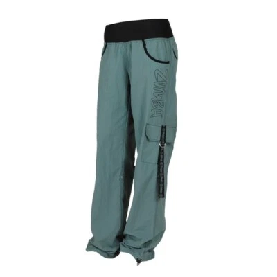 Pantalones Zumba Electro Cargo - Traje de neopreno Gris ~ S ~ ¡Nuevos! Envío gratis Foto 1 de 4