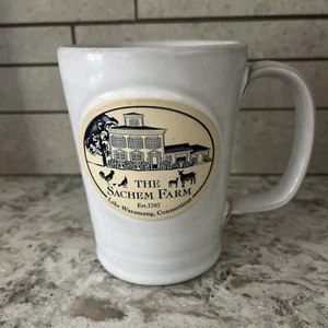 Deneen Pottery The Sachem Farm Mug 2013 Lake Waramaug , Conn. NOS Hand thrown - Picture 1 of 7