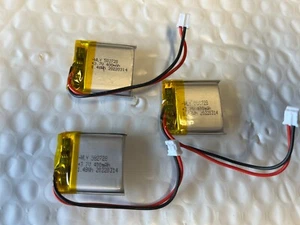 lots of 3 -3.7v Lipo Cells 582728 400mah Polymer Rechargeable Battery - Picture 1 of 2