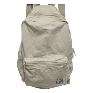 Herschel Supply Co Small Canvas Backpack Beige Adjustable Strap Durable Everyday - Picture 1 of 18