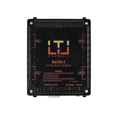 LTL Master 8 Lighting Relay Controls, HID Lighting Hydroponic Ballast Relay C... - Image 1 of 4