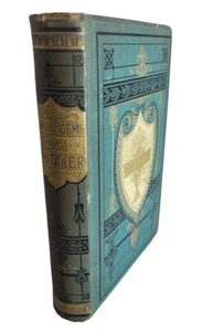 1885 The Early Poems of John Greenleaf Whittier Houghton Miflin Book - Picture 1 of 7