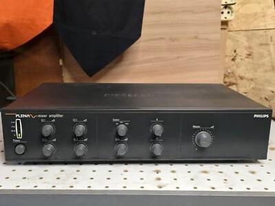 Philips LBB 1912/00 Plena Mixer Verstärker , 120/180W, Nicht Geprüft  - Bild 1 von 4