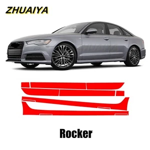Rockers PreCut PPF Paint Protection Film For Audi A6 BASE S-LINE 2016-2018 - Picture 1 of 6