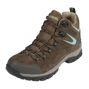 Northside Women's Pioneer Mid Leather Waterproof Hiking Boots, Brown, Size 6 - Picture 1 of 5