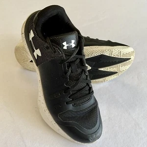 Under Armour Women Size 10 Volleyball Shoes Black Lace Up Athletic Sneakers - Picture 1 of 10
