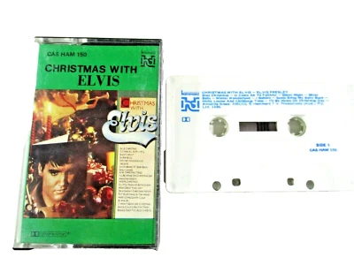 Christmas With Elvis Cassette Tape Hammond 1986 Australian Issue CAS HAM 150 - Image 1 of 4
