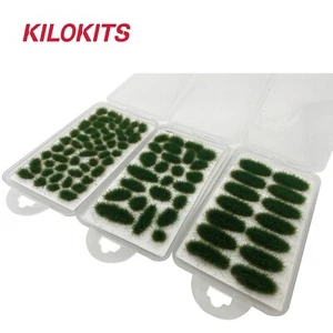 KILOKITS 3 Boxes Model Grass Cluster Field Landscape Decoration Railway Terrain - Picture 1 of 16