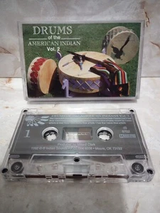 Drums Of The American Indian Vol 2 Cassette Tape 1992 - Picture 1 of 2