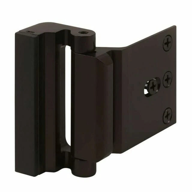 Prime Line Products U 11126 Door Reinforcement Lock - Bronze