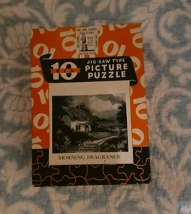 Vintage Interlocking Jigsaw Puzzle "Morning Fragrance, War Bond Purchase - Picture 1 of 1