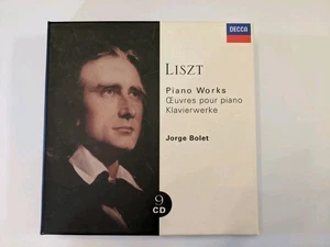 Liszt Piano Works Decca 9 CD set Jorge Bolet - Imagen 1 de 3