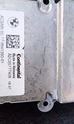 BMW 7 G11 G12 2016 Airbagsteuergerät 6841350 PTG3288 - Immagine 1 di 4