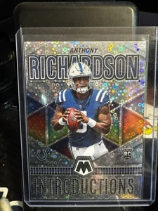 2023 Panini Mosaic Anthony Richardson RC Silver No Huddle Introductions SP I-3 - Picture 1 of 2
