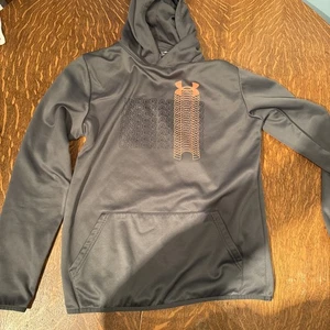 Under Armour Sweatshirt Hoodie Jugend XL Fleece dickes Logo Pullover Tasche - Bild 1 von 5