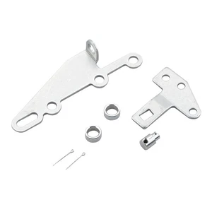 Sliver Automatic Shifter Bracket & Lever Kit For Turbo TH400 TH350 TH250 4L60E - Picture 1 of 6