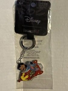 Loungefly Disney Lilo & Stitch Space Adventure Rocket Keychain NEW - Picture 1 of 5
