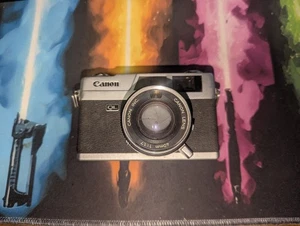 Cámara Canon Canonet QL17 45 mm 1:1,7 telémetro plateado de Japón - Imagen 1 de 4
