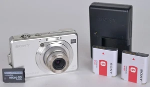 Cámara digital compacta Sony Cybershot DSC-W100 8,1 MP 3X con zoom EX++ probada - Imagen 1 de 10