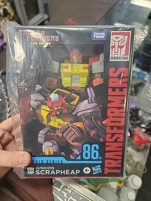 Hasbro Transformers Studio Series The Movie 86 Junkion Scrapheap New Box Wear - Image 1 of 4