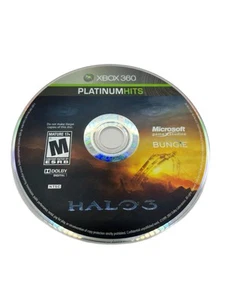Xbox 360 Halo 3 Platinum Hits nur Disc getestet funktioniert sauber Disc - Bild 1 von 3