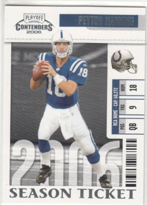 2006 PLAYOFF CONTENDERS FOOTBALL #1-100 YOU-PICK - Image 1 of 4
