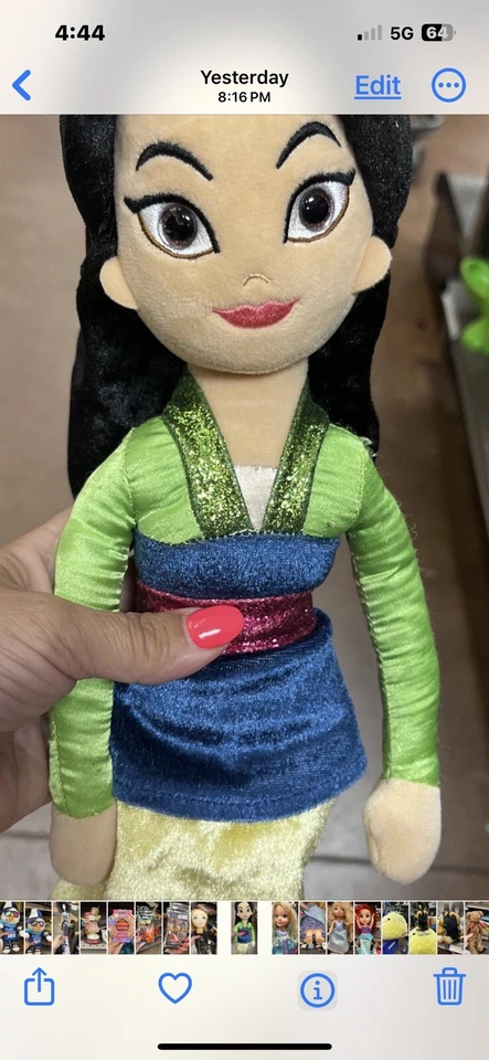 Peluche MULAN (Disney's Princess Mulan) 2020 TY 18" Beanie Buddy-G  Foto 1 de 1