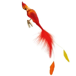 Phönix 12,5cm Vogel Inge-Glas® Weihnachtsschmuck - Bild 1 von 1