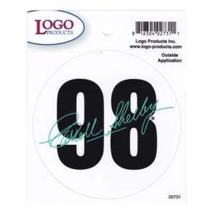 Carroll Shelby Round Decal - #98 - Large - Picture 1 of 1