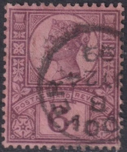 GRAN BRETAÑA Sc # 119 USADO - 6p ROSA VIOLETA REINA VICTORIA - Imagen 1 de 1