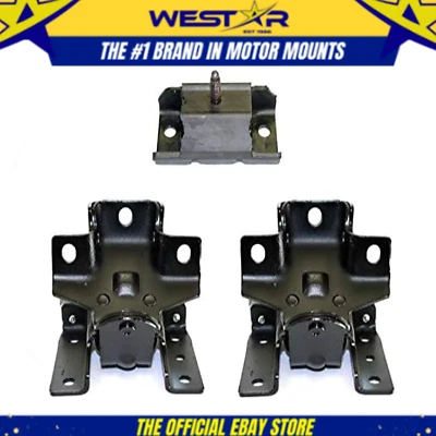 Fits 2001-2006 Chevrolet Silverado 1500 HD 6.0L 2WD Motor & Transmission Mount 3 - Image 1 of 3