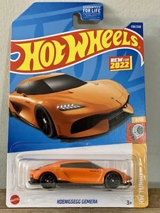 Koenigsegg Gemera HW Turbo 2022 naranja Hot Wheels - Imagen 1 de 5