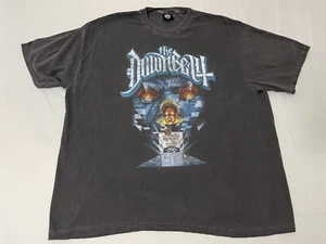 The Downbeat Surfing The Web For Death Metal Shirt Size 3XL Gray Metal Rock - Picture 1 of 5