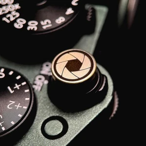 Camera Shutter Button Brass Alloy Metal For Fujifilm XT5 XT4 XT3 XT30 For Leica - Picture 1 of 9