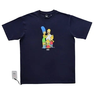 Kith x The Simpsons Portrait T-shirt Navy - Picture 1 of 3