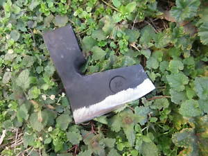 0.77 Lbs FORGED BEARDED CAMPING AXE HEAD VIKING TOMAHAWK HATCHET HUNTING TOOL - Picture 1 of 10