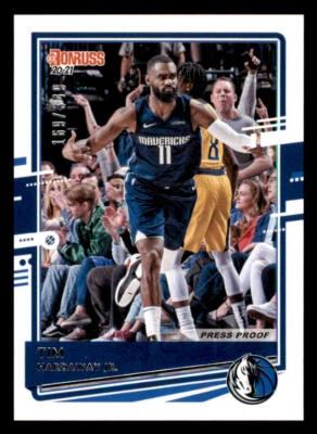 2020-21 Donruss Press Proof Silver #90 Tim Hardaway Jr. /349 (ref 236918) - Image 1 of 2