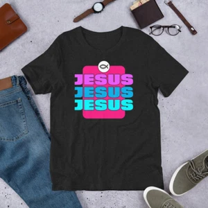 Jesus Always With Me Christian T-shirt Faith - Free shipping - Picture 1 of 11