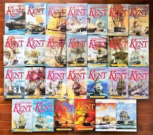 28 PBs/29 Novels MIDSHIPMAN BOLITHO Alexander Kent COMPLETE Series but 1 G+/VG - Picture 1 of 3