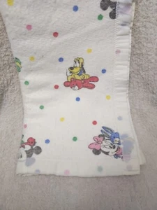 Vintage Disney Baby Blanket Dundee Brand 44x35  - Picture 1 of 3
