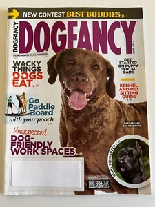 CHESAPEAKE BAY RETRIEVER * GIANT SCHNAUZER June 2014 DOG FANCY MAGAZINE Dental - Picture 1 of 6