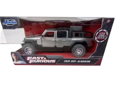 Jada 1:32 Fast & Furious 2020 Jeep Gladiator Silver 32031 Diecast Model Car New - Image 1 of 4